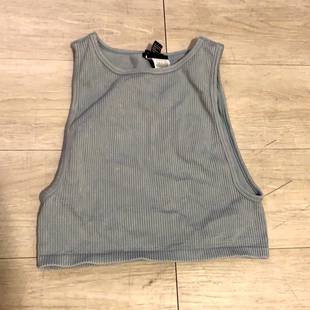Light blue tank top